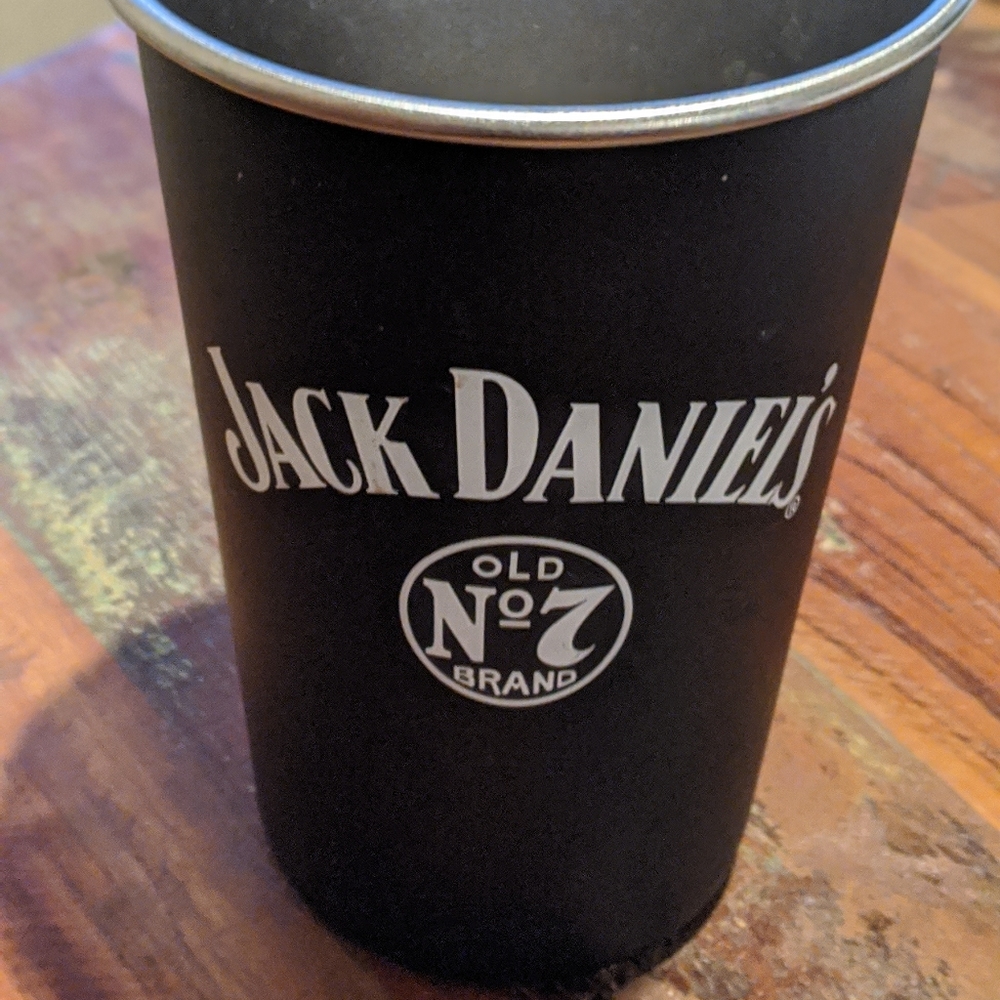 Jack Daniels Metal Pint Chaser Glass